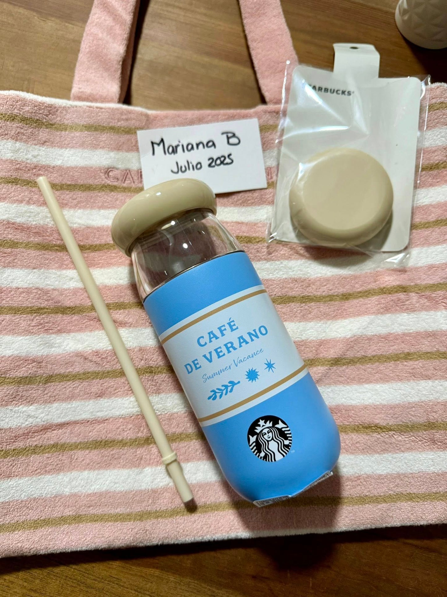 2025 Starbucks Korea Cold Cup Café de Verano