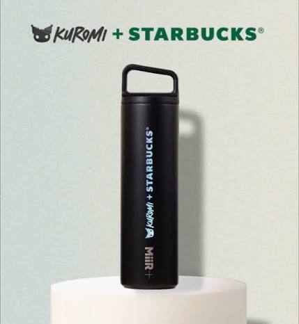 2025 KUROMI X STARBUCKS HONG KONG MIIR TUMBLER
