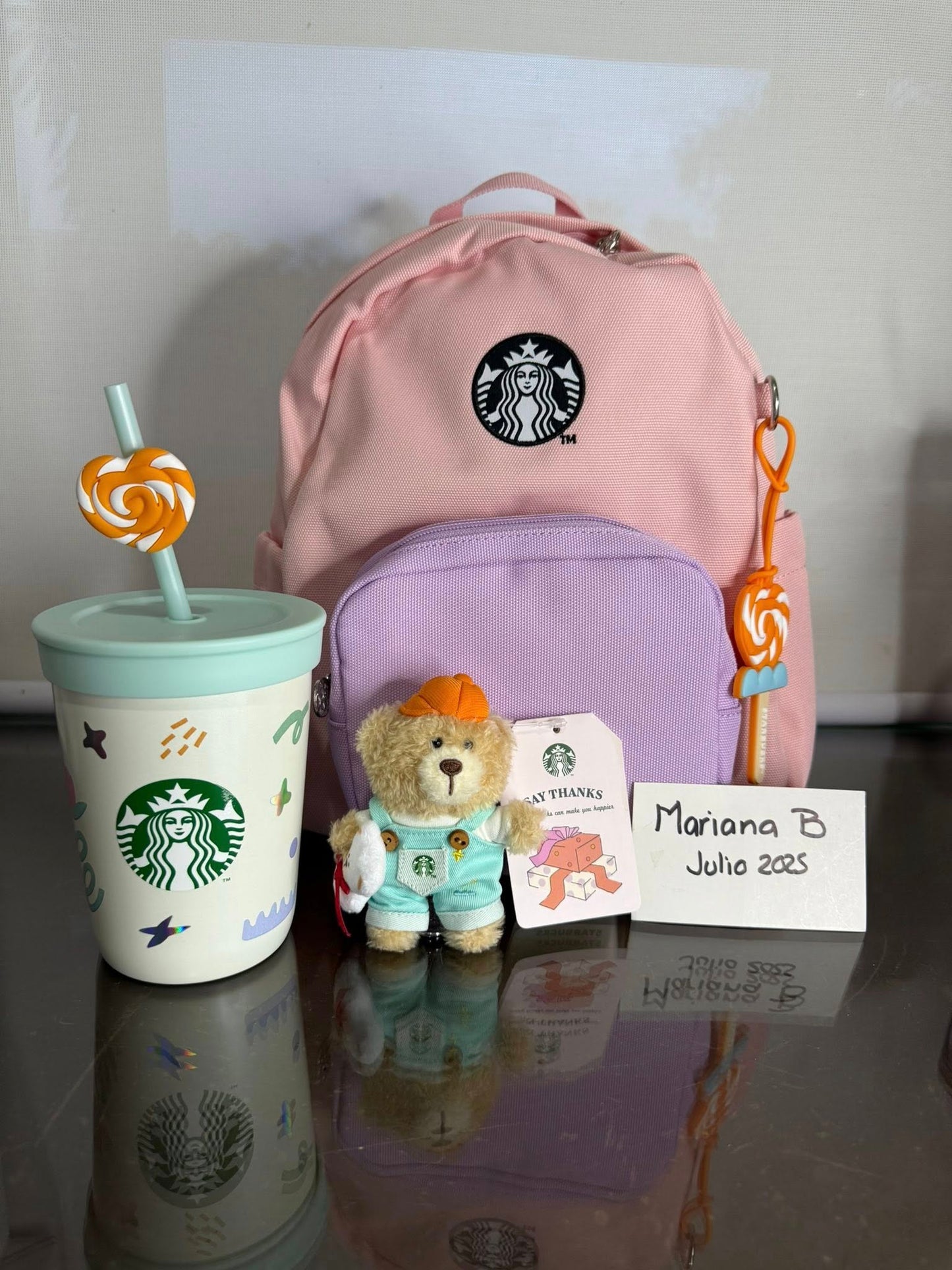 2025 Starbucks Korea Mochila Say Thanks