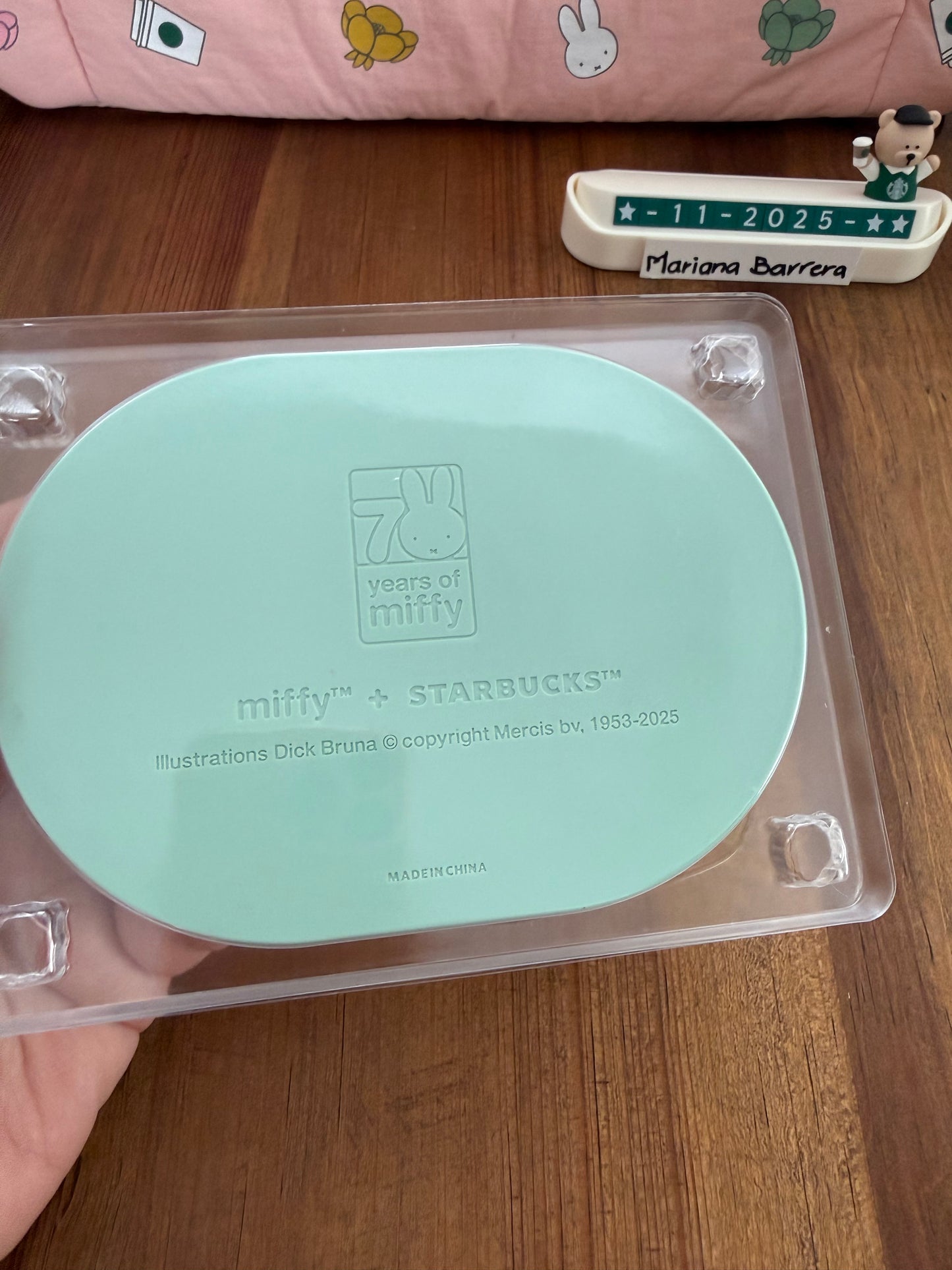 2025 Starbucks Tailandia + Miffy Coaster