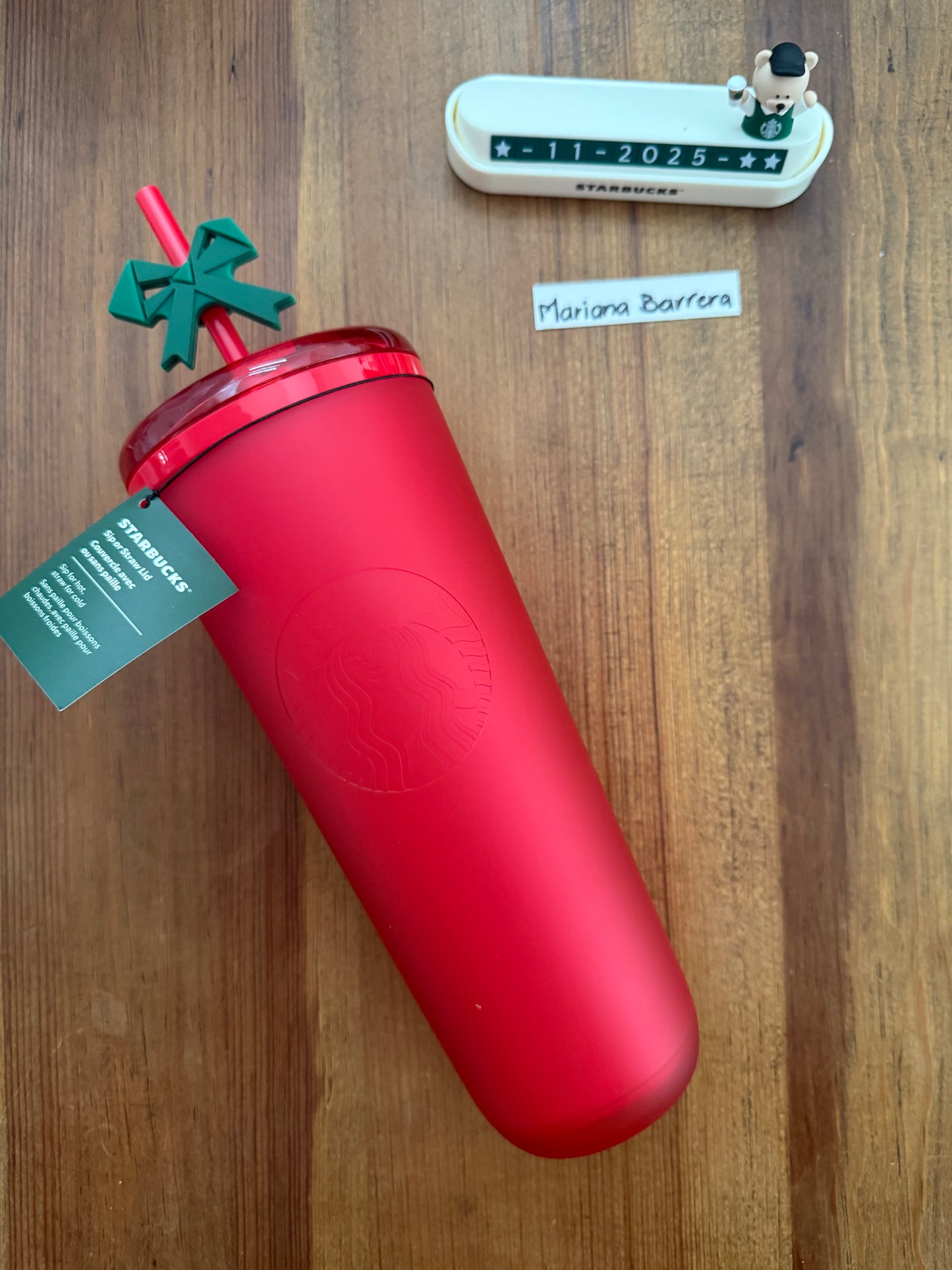 2025 Starbucks USA tapa Sip or Straw