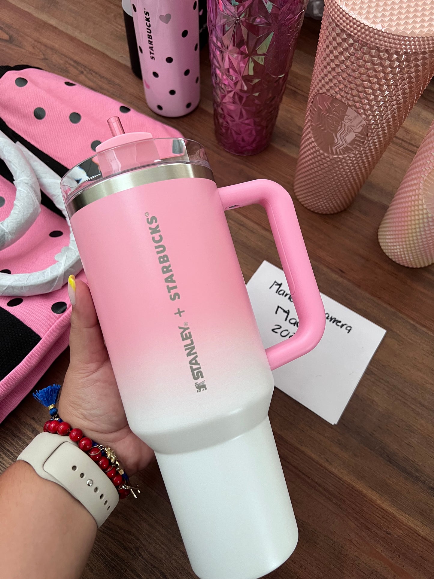 Stanley x Starbucks Filipinas Sweet Pink 40oz 2024