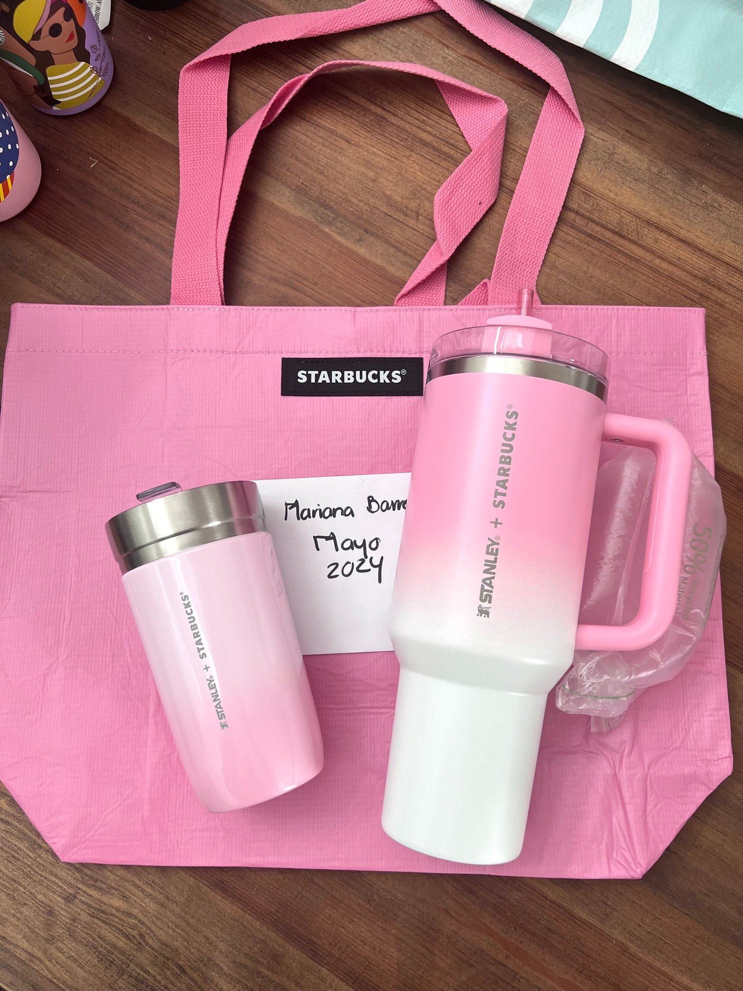 Stanley x Starbucks Filipinas Sweet Pink 40oz 2024