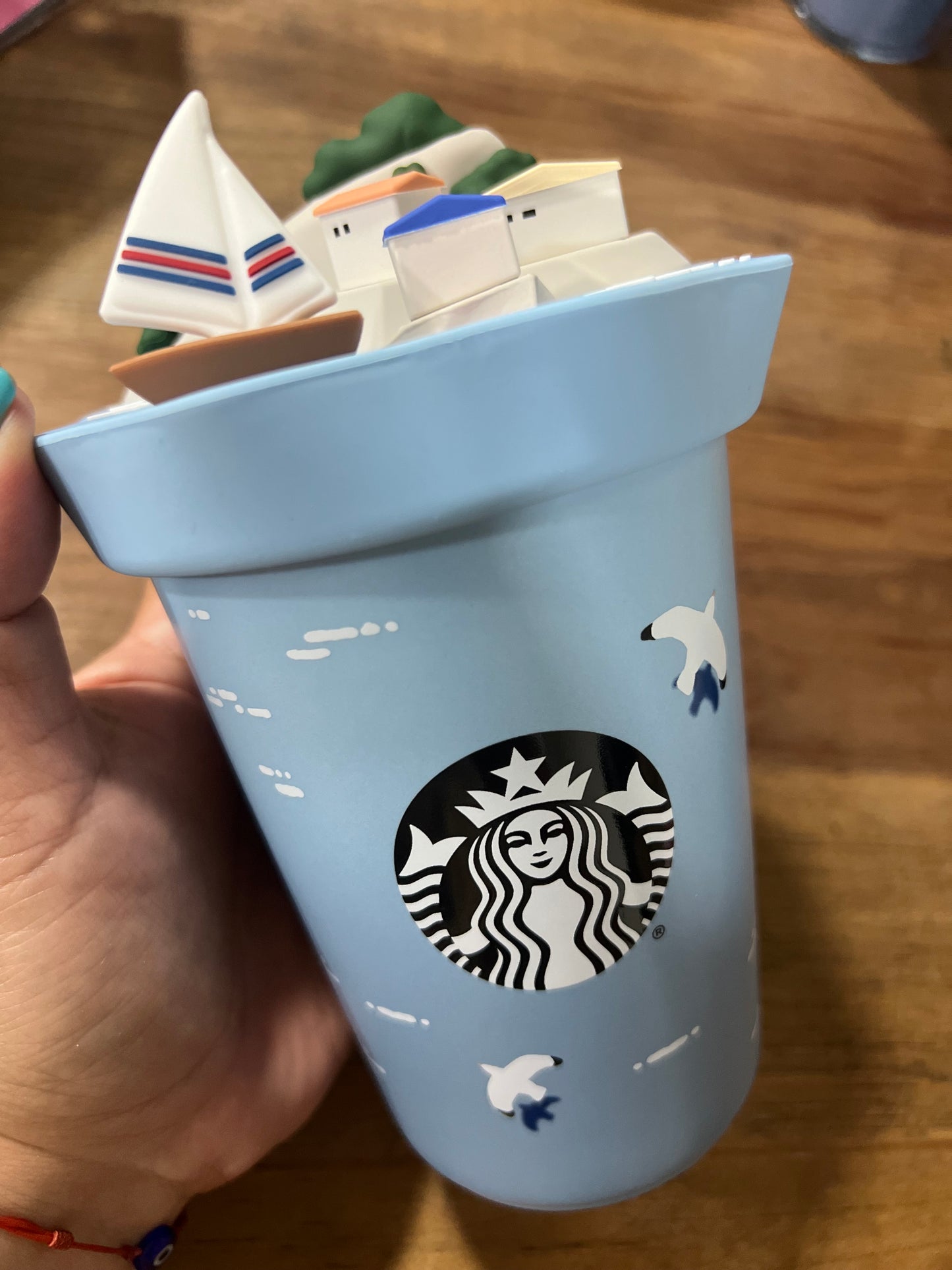 2024 Starbucks China Summer Seaside Sailboat  473ml
