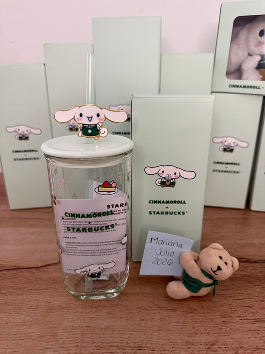 2026 CINNAMOROLL X STARBUCKS FILIPINAS VASO VIDRIO