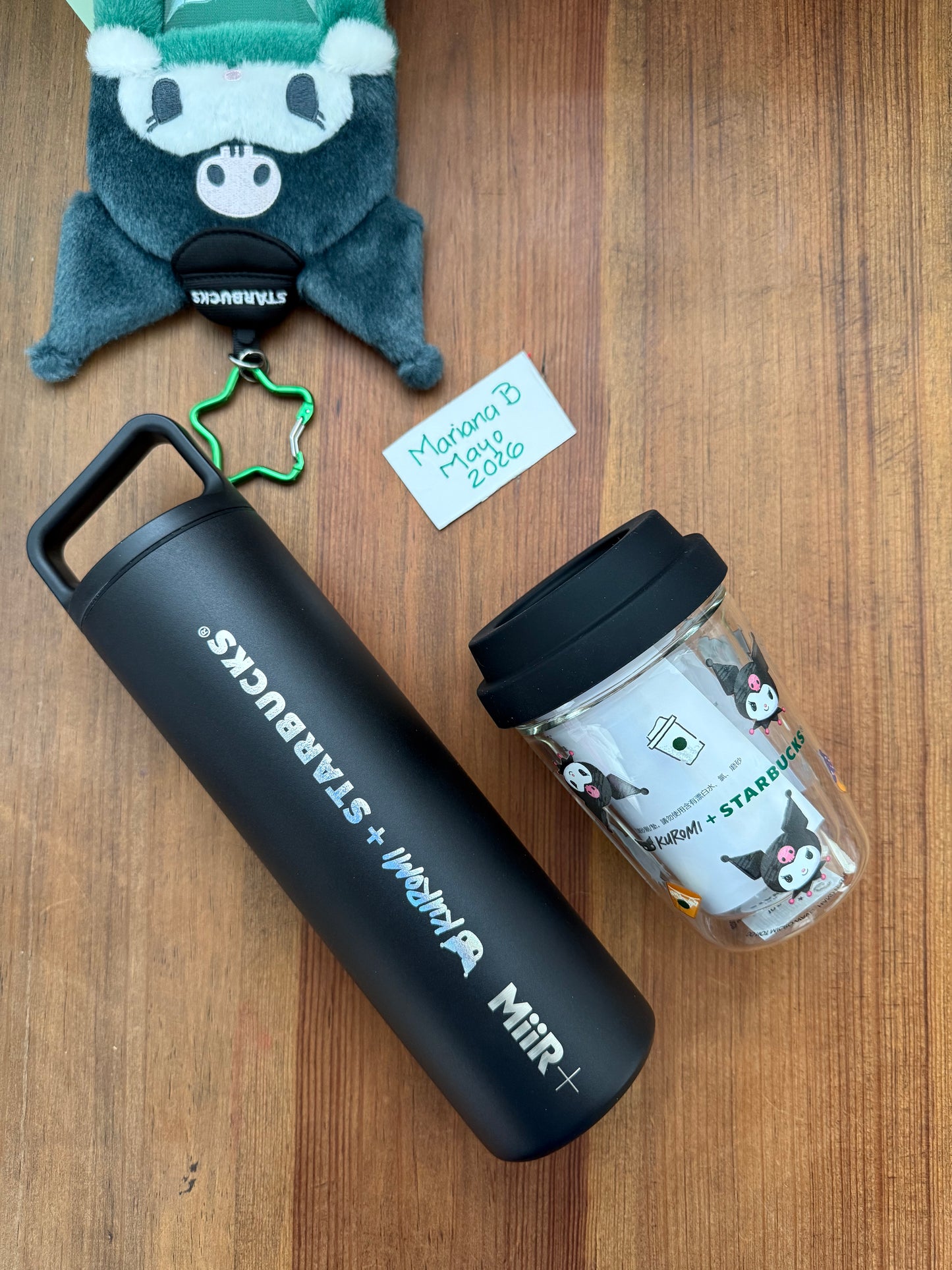 2025 KUROMI X STARBUCKS HONG KONG MIIR TUMBLER
