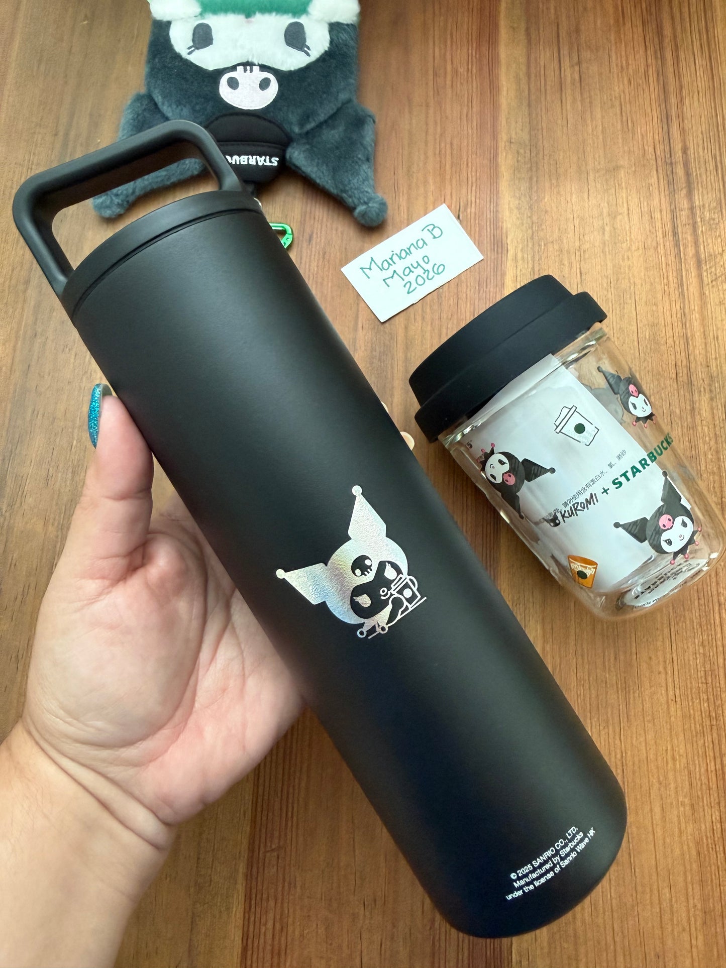 2025 KUROMI X STARBUCKS HONG KONG MIIR TUMBLER