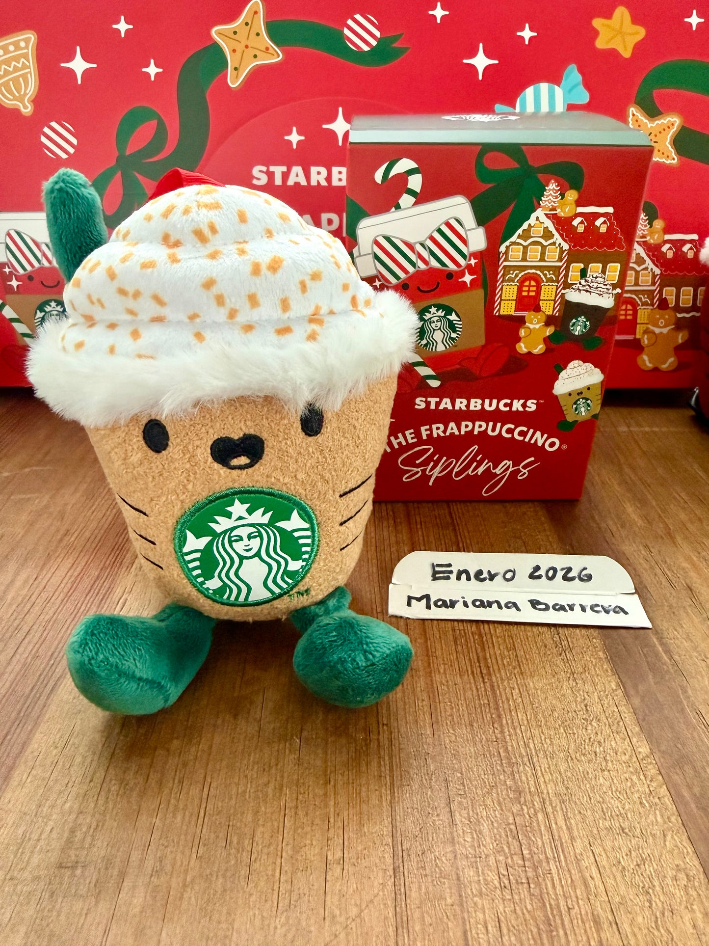 2025 STARBUCKS MALASIA TOFFEE NUT FRAPPUCCINO SIPLING