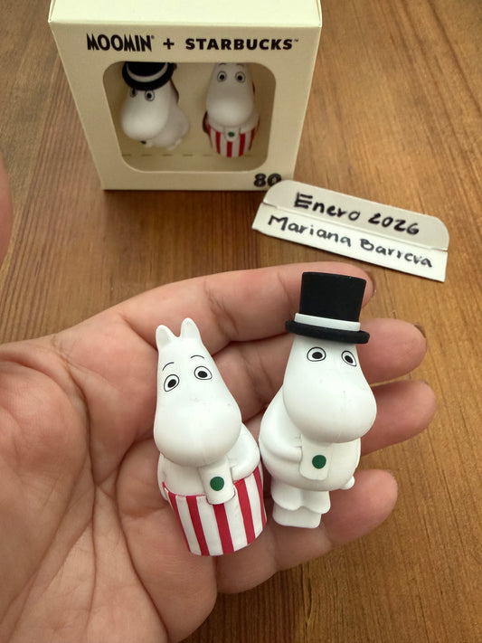 2025 STARBUCKS TAILANDIA SET STOPPERS MOOMIN