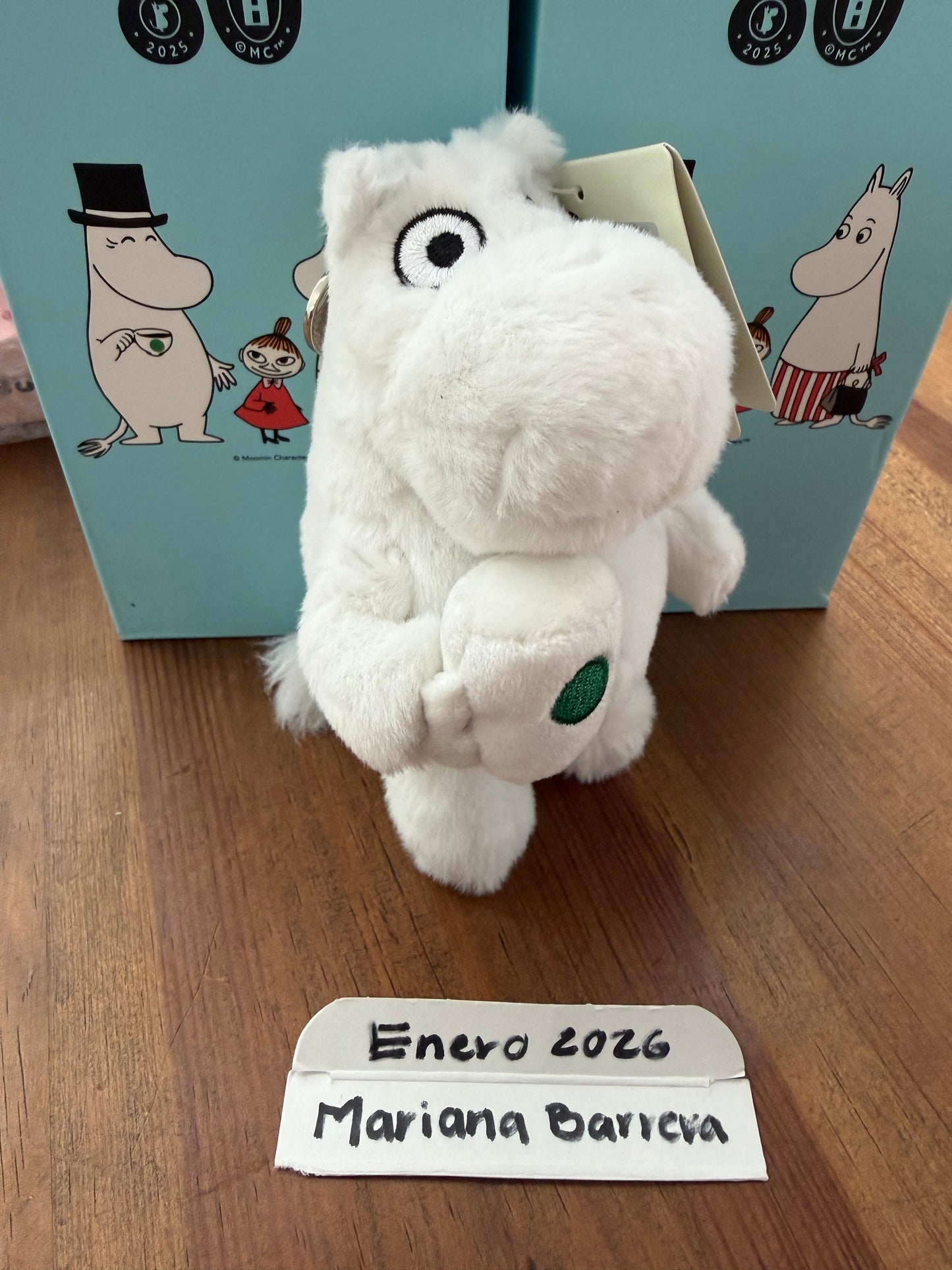 2025 STARBUCKS TAILANDIA KEYCHAIN MOOMIN