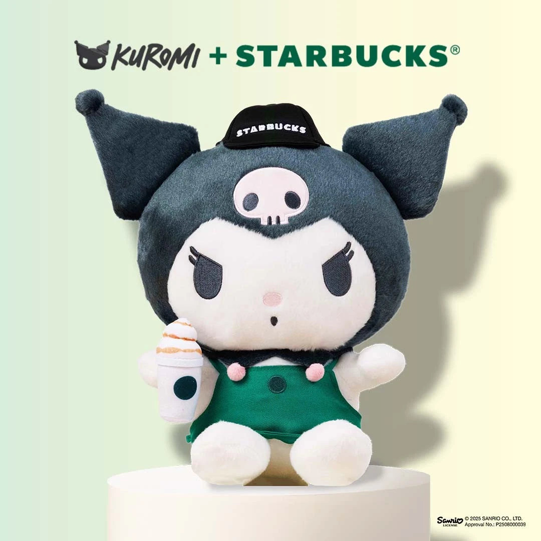 2025 KUROMI X STARBUCKS HONG KONG PLUSHIE GRANDE HTF