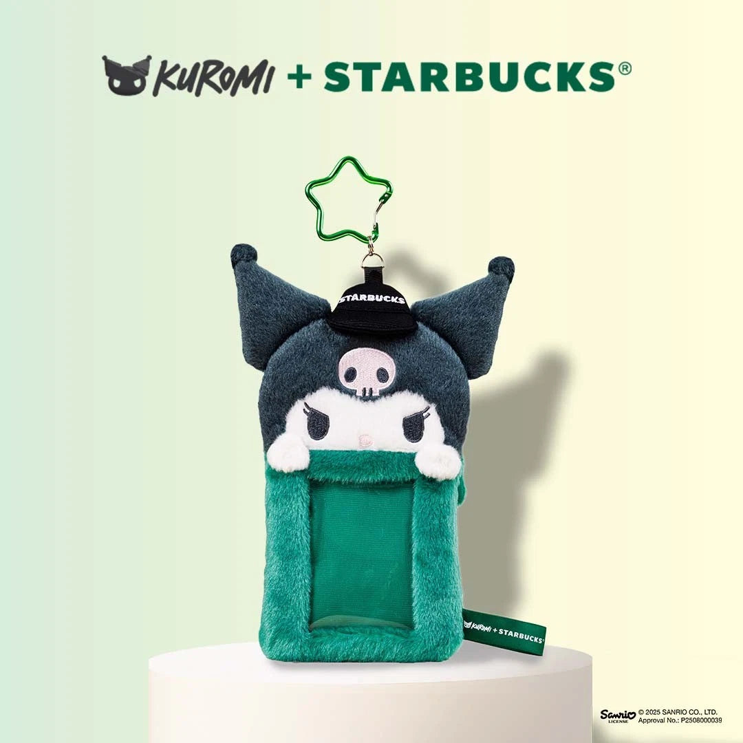 2025 KUROMI X STARBUCKS HONG KONG TARJETERO